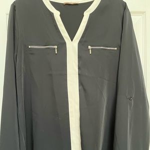 Women’s Blouse |Black and White